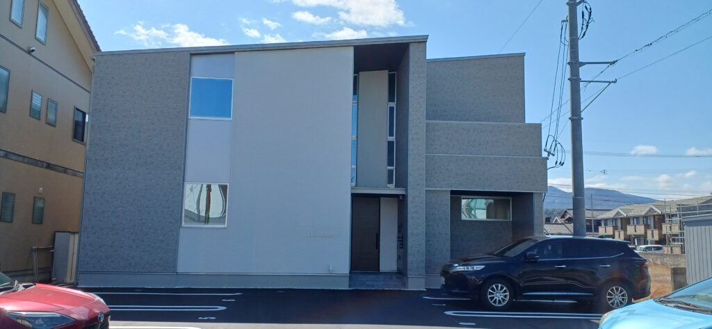 新築アパートが完成しました